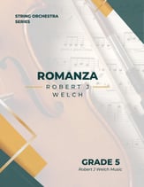 Romanza Orchestra sheet music cover